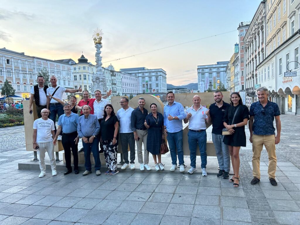 Green Finance group photo in Linz