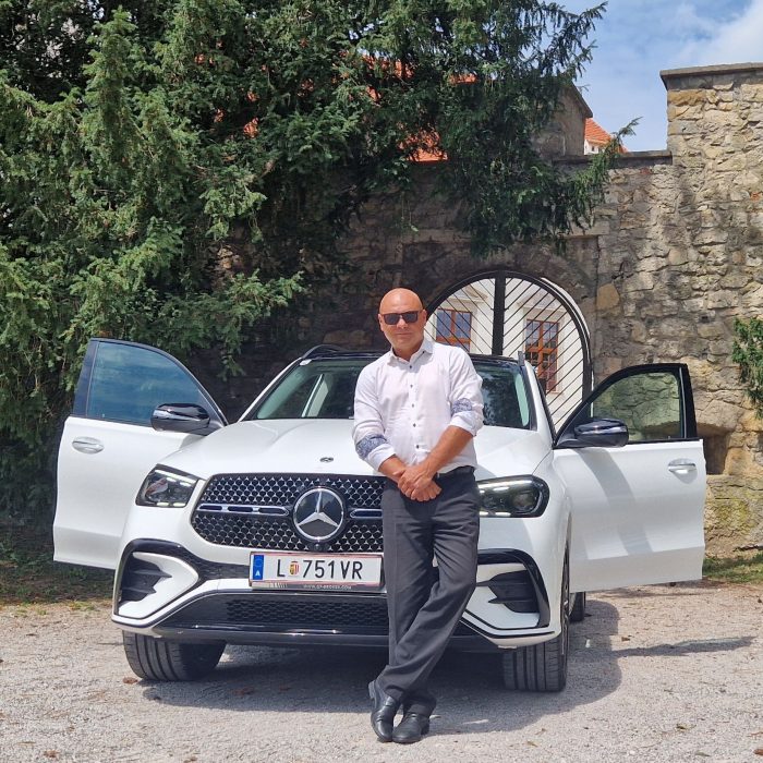 Tadej Majcenovic mit seinem Dream Car